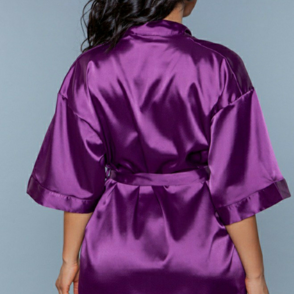 Satin Robe - Picture 2 of 4